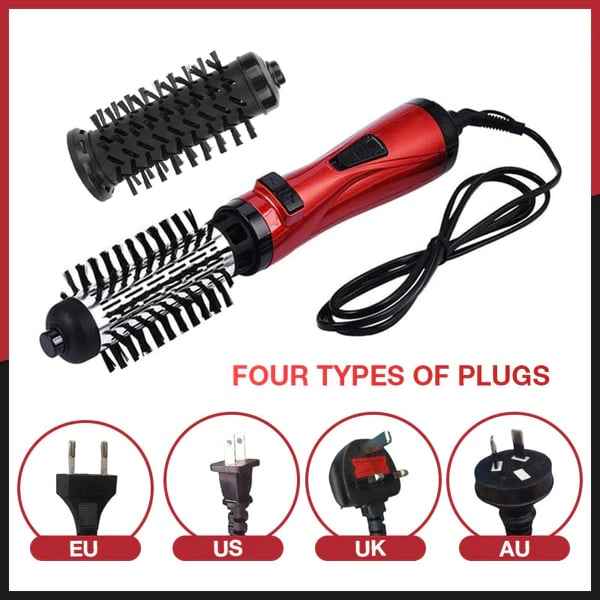 Rotating Hot Air Brush | 3 Heat Settings for Smooth Styling 7