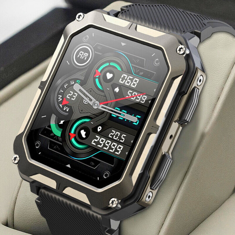 Rugged Smartwatch | Stainless Steel with Fitness Tracking and Waterproof Design 7