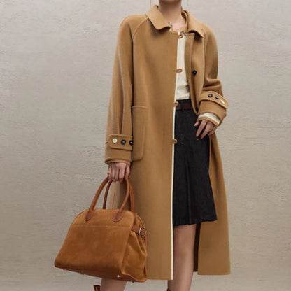 Long Cashmere Camel Coat