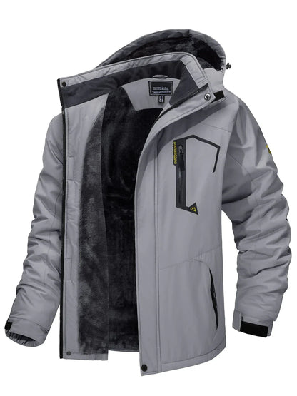 Winterjas met fleece voering