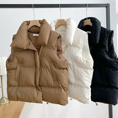Oversized Thick Puffer Vest