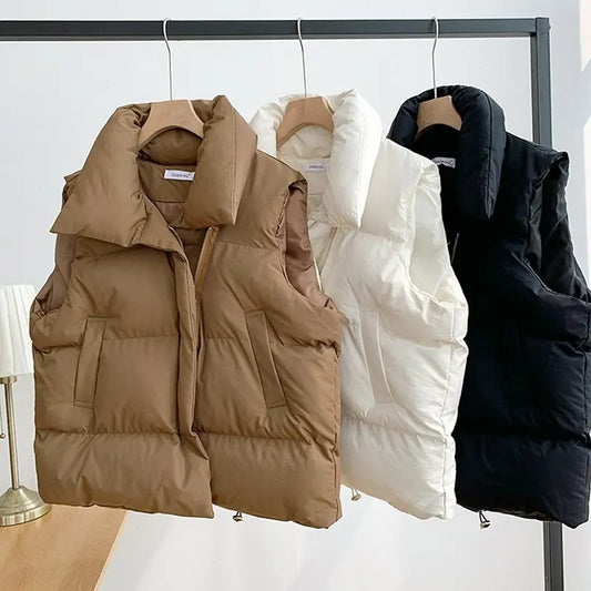Oversized Thick Puffer Vest