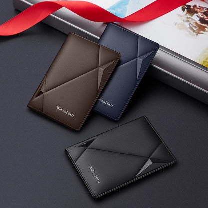 Luxury leather wallet
