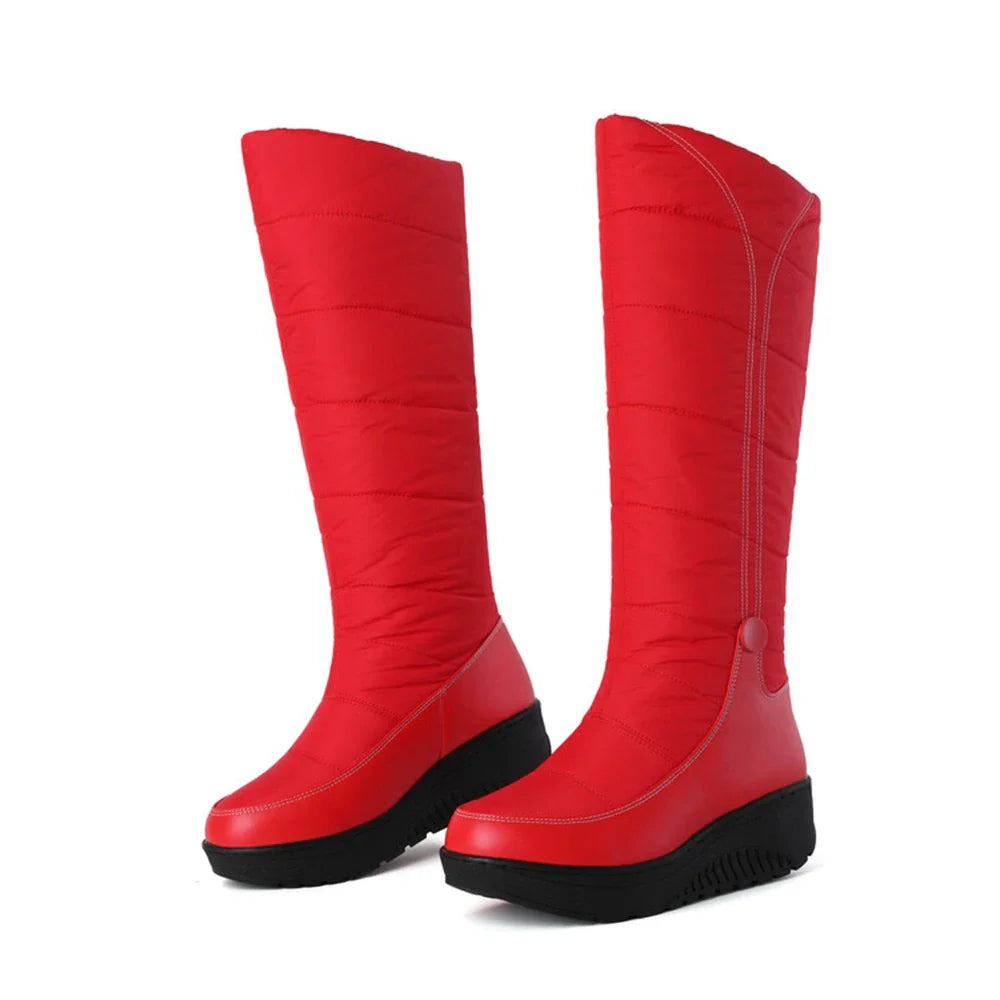Knee-High Winter Boots | Cozy Plush Lining with Durable Sole for Women 7