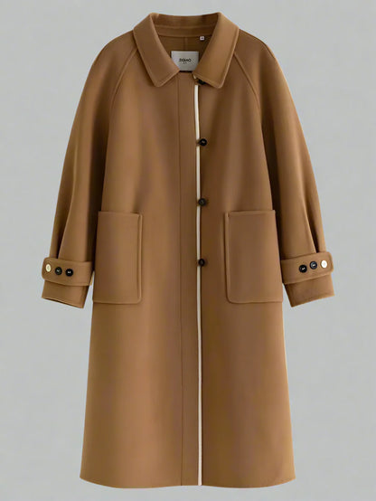 Long Cashmere Camel Coat
