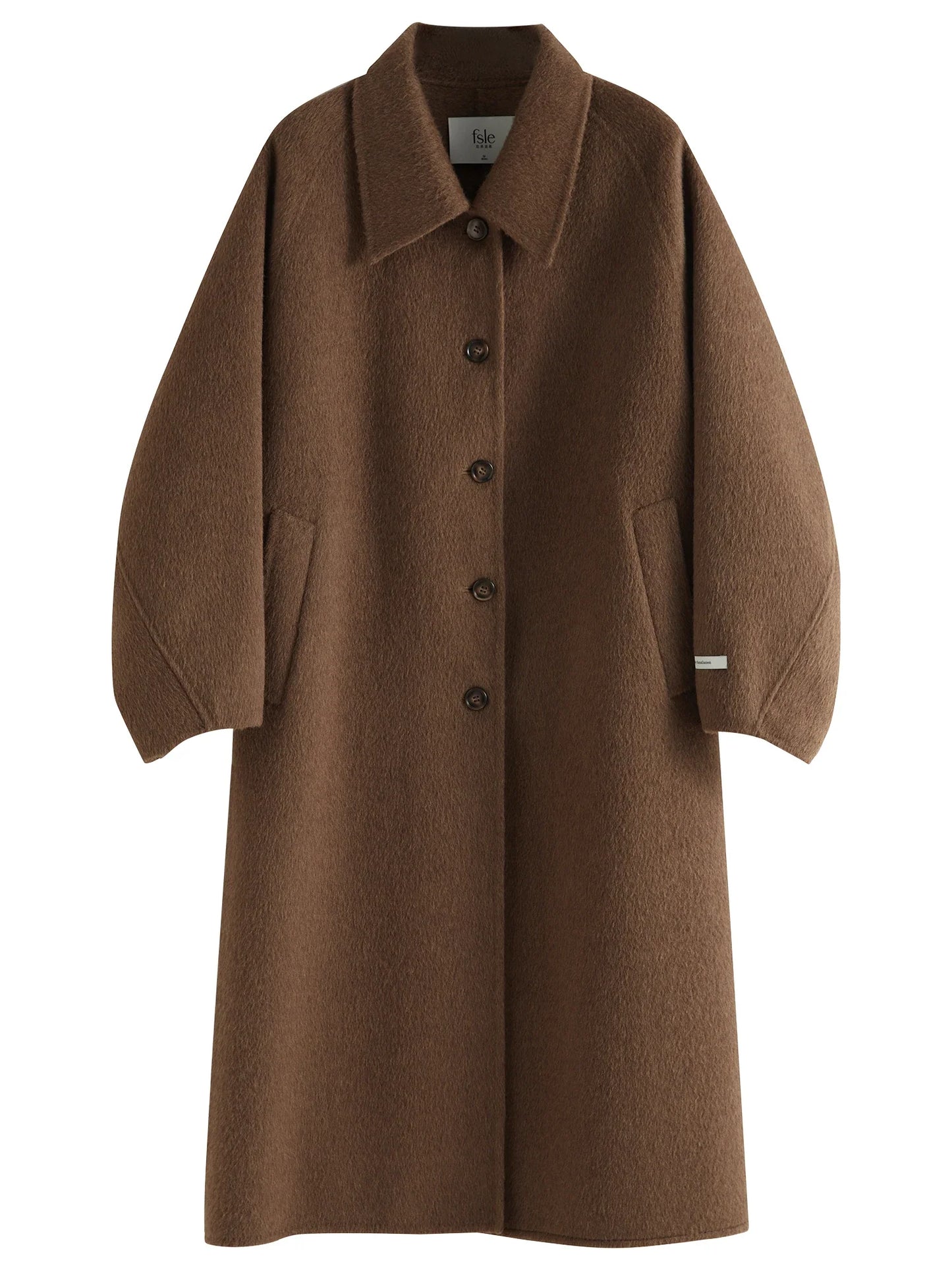 Wool Camel Overcoat