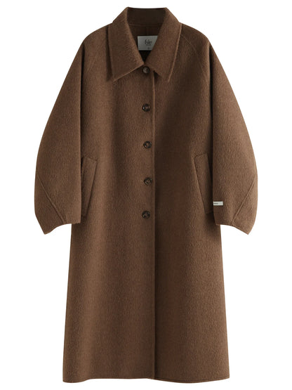 Wool Camel Overcoat