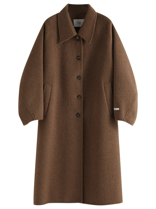Wool Camel Overcoat