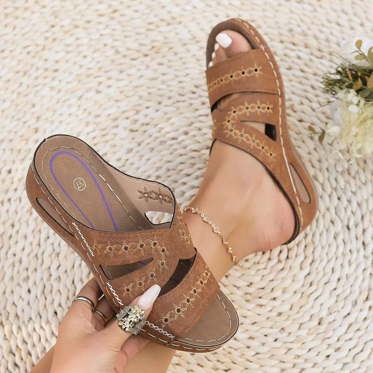 CARLA | Orthopedische Open Teen Sandalen