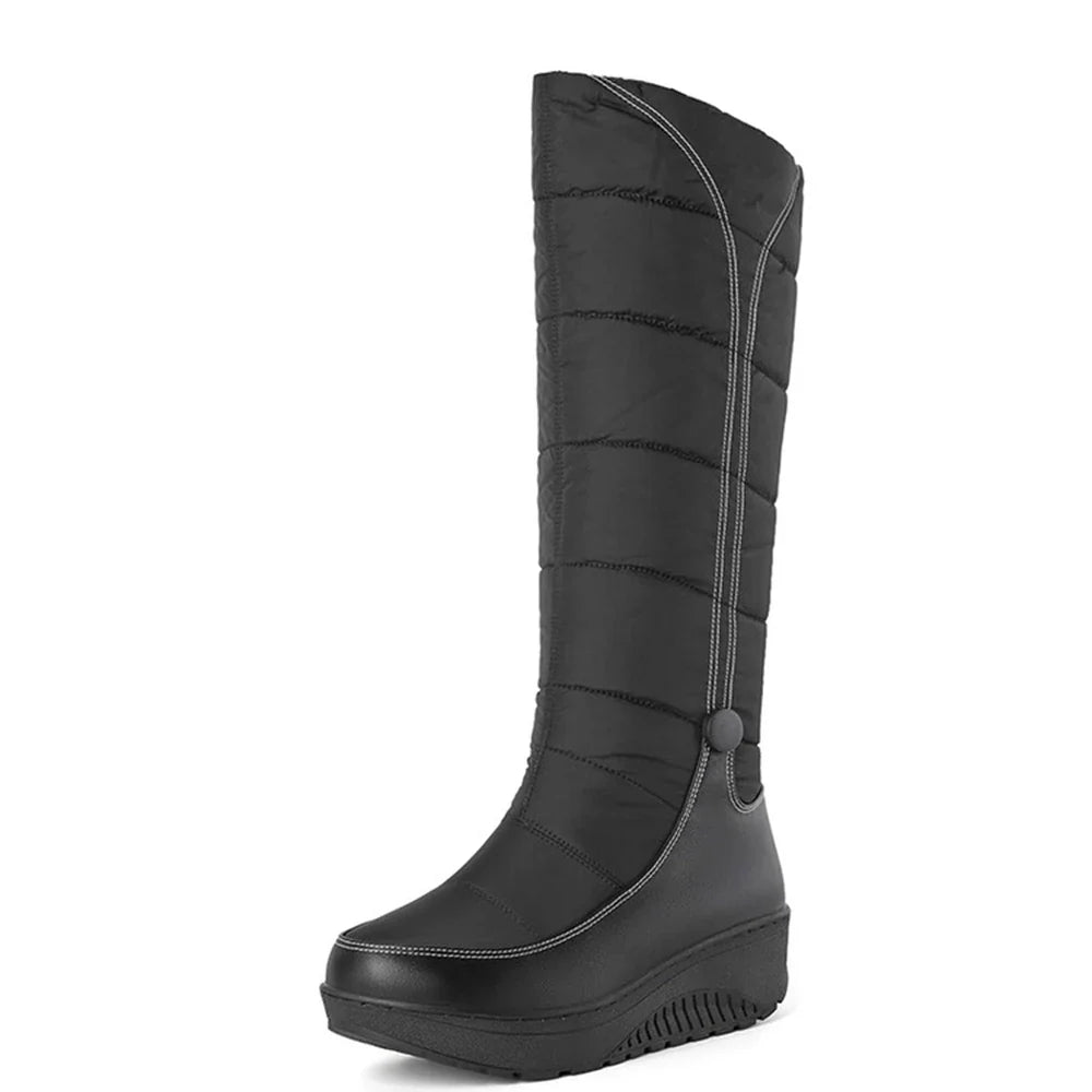 Knee-High Winter Boots | Cozy Plush Lining with Durable Sole for Women 1