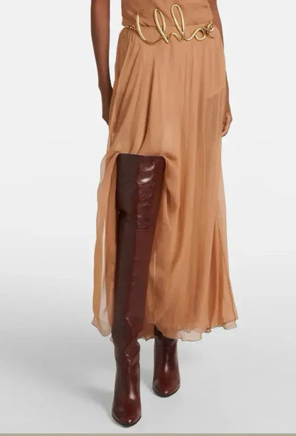 Over The Knee Boots | Plush Lined Genuine Leather with Elegant Heel 4