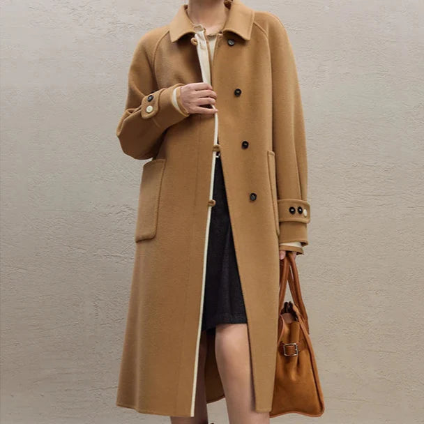 Long Cashmere Camel Coat