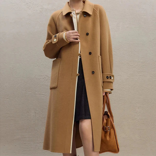Long Cashmere Camel Coat