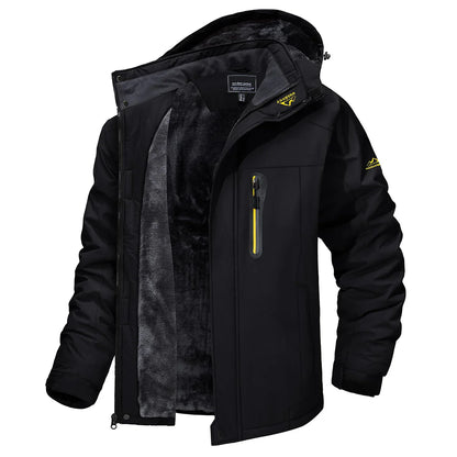 Ski jas met fleece voering