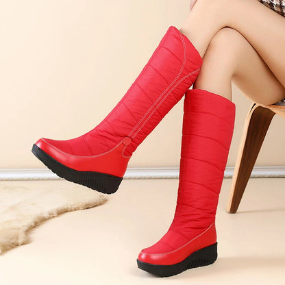 Knee-High Winter Boots | Cozy Plush Lining with Durable Sole for Women 4