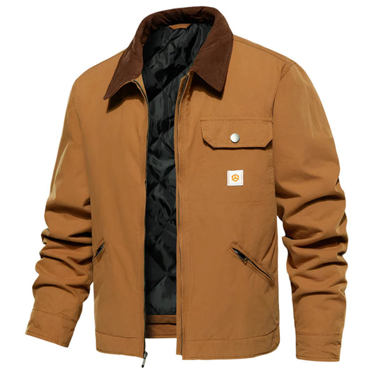 Lined Cargo Work Jacket