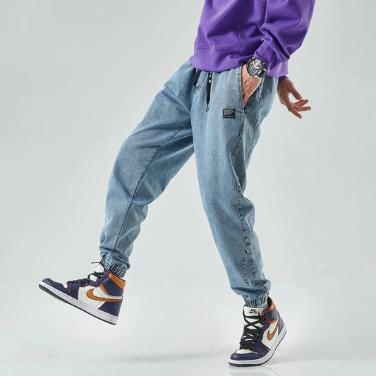 Casual Denim Joggers