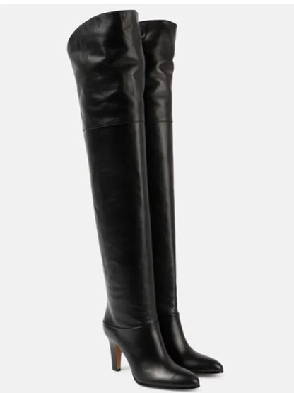 Over The Knee Boots | Genuine Leather Sleek Design for Women 5