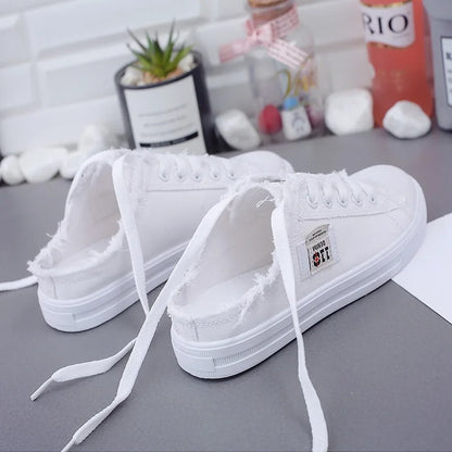 AVA | Mules en toile