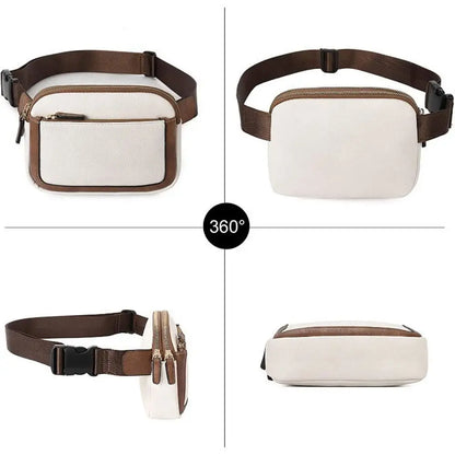 Faux-Leather Fanny Pack
