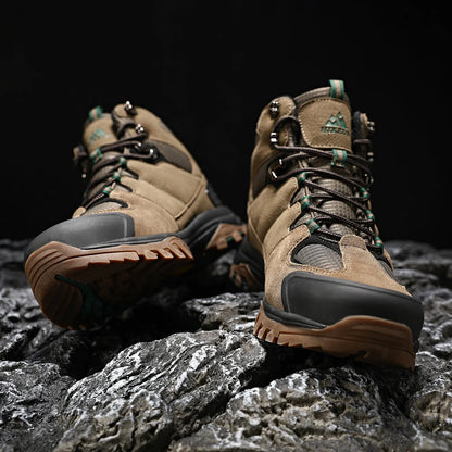 High-Top Hiking Boots
