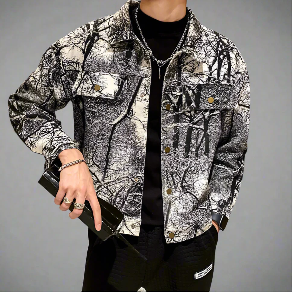 Camo Jean Jacket | DERRICK