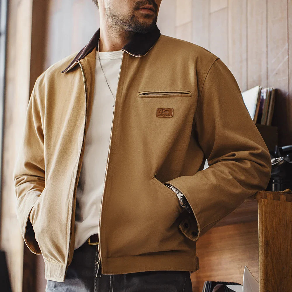 Retro Detroit Hunting Jacket