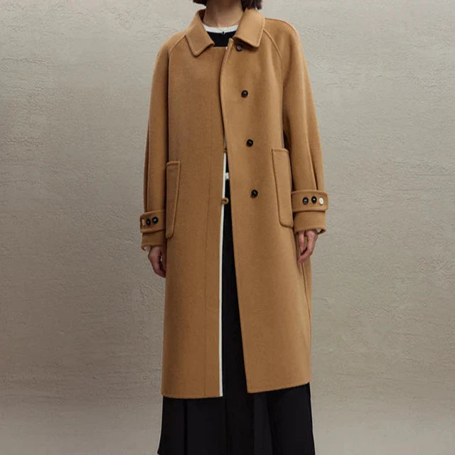 Long Cashmere Camel Coat