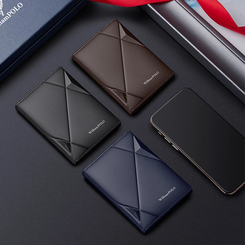 Luxury leather wallet