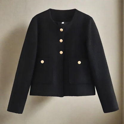 Cute Short Tweed Jacket