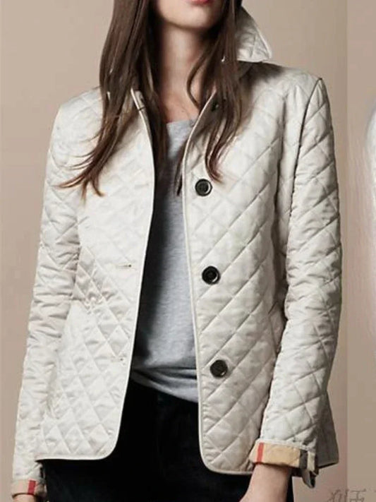 BRIT | Veste d'hiver matelassée à boutons Diamond
