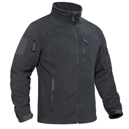 Fleece-Windjacke