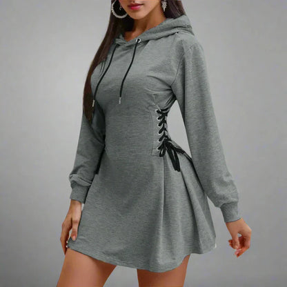 Lacevia Hoodie Dress