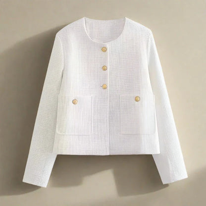 Cute Short Tweed Jacket