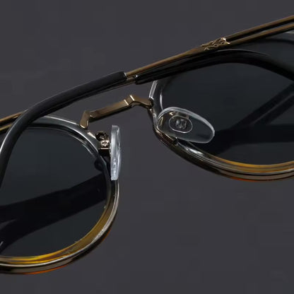 Sleek Metal Sunglasses | Lightweight Design with UV Protection and Anti-Glare Lenses 7