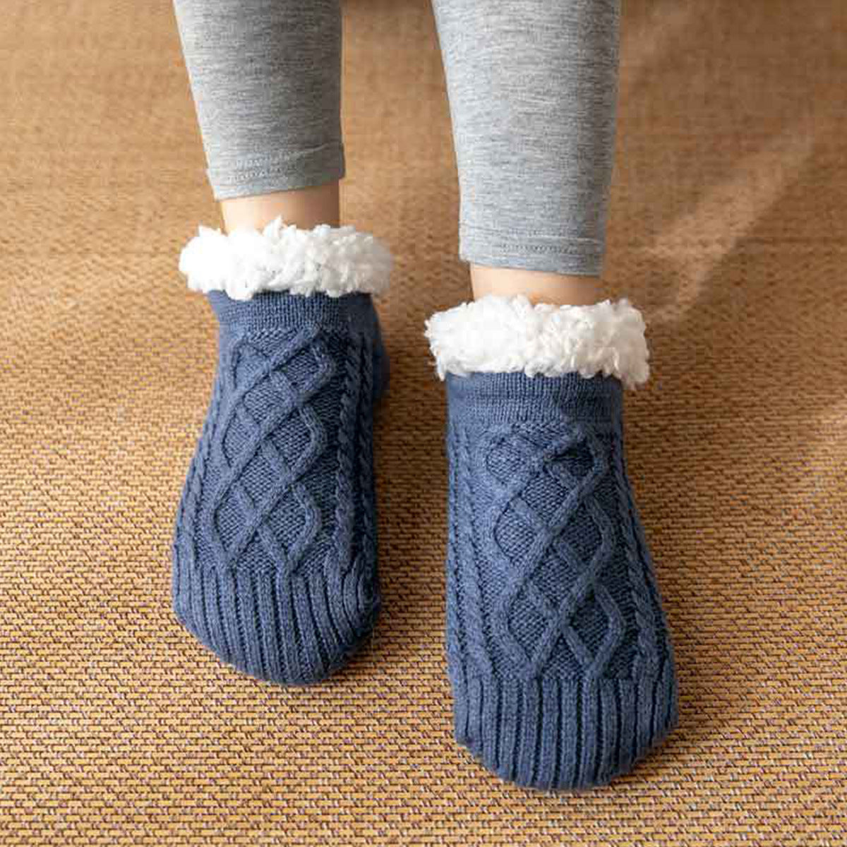 Soft-Pile Anti-slip Fleece Socks 4