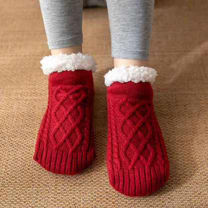 Soft-Pile Anti-slip Fleece Socks 5