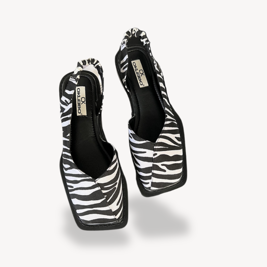 Square Toe Sling Back Sandal 0
