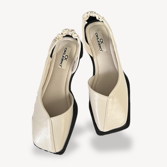 Square Toe Sling Back Sandal 2