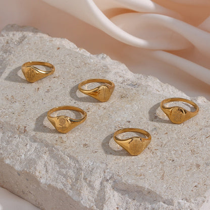 Stackable Rings for Women | 18K Stainless Steel, Tarnish Resistant 4