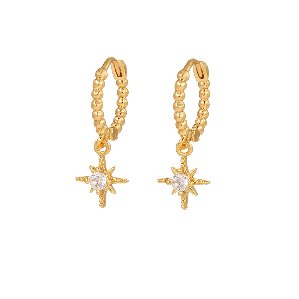 Starlight Earring Set | Hypoallergenic Surgical Stainless Steel Hoops and Studs 2