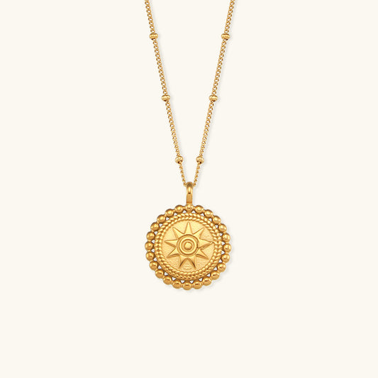 Starlight Gold Pendant Necklace | Ethically Sourced 18k Gold-Plated 0