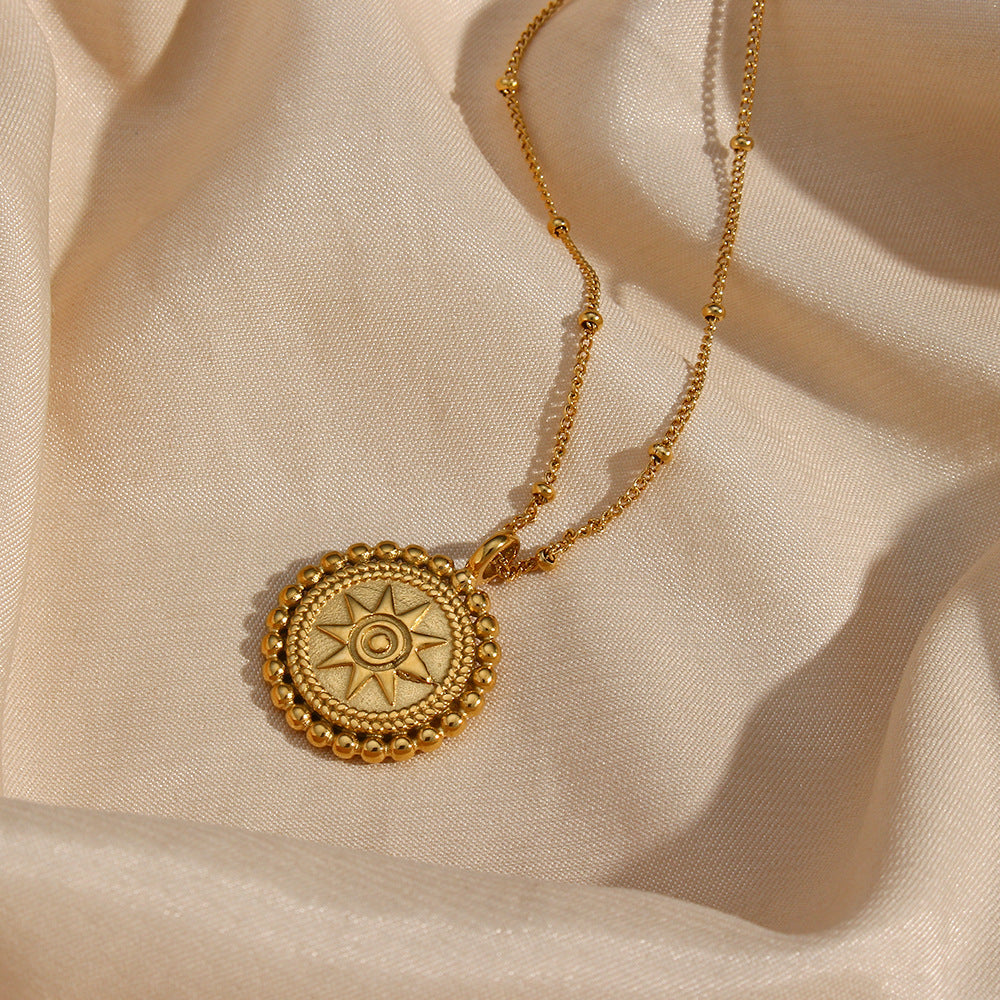 Starlight Gold Pendant Necklace | Ethically Sourced 18k Gold-Plated 5