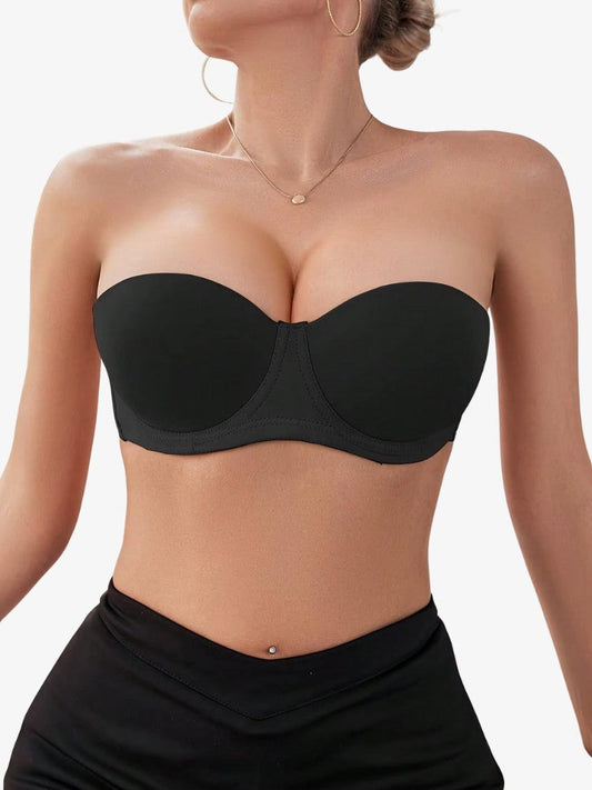 Strapless Push-up Bra | Invisible Support with Comfort Fit 0