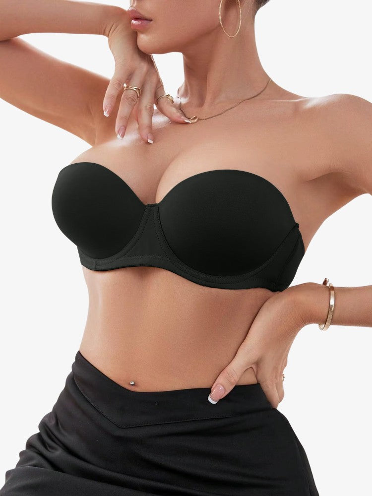 Strapless Push-up Bra | Invisible Support with Comfort Fit 1