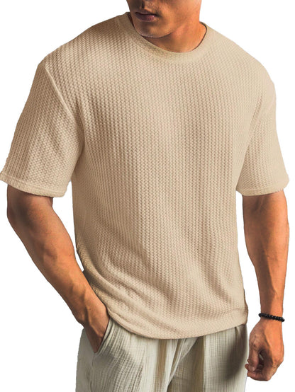 Structured Short Sleeve Shirt | Soft Textured Fabric for Everyday Elegance 3