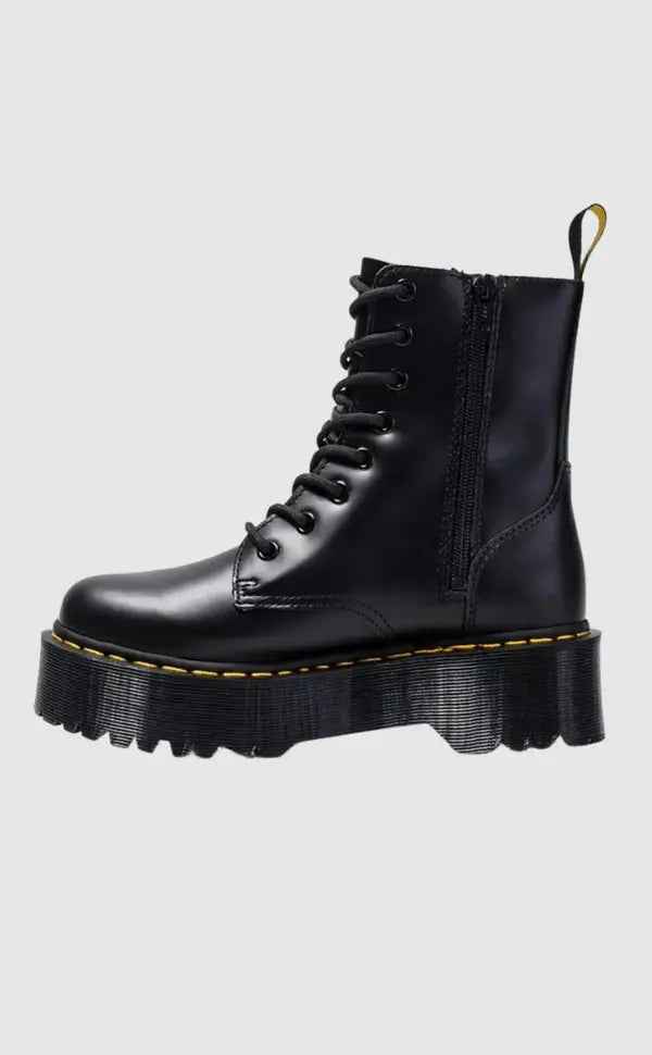 Stylish Leather Platform Boots | Chunky Sole for All-Day Comfort 0