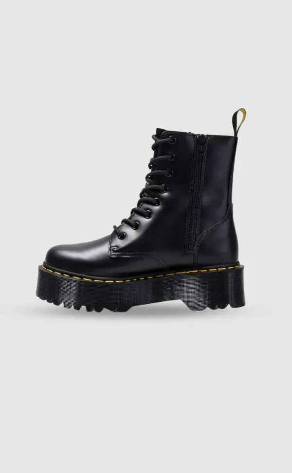 Stylish Leather Platform Boots | Chunky Sole for All-Day Comfort 1