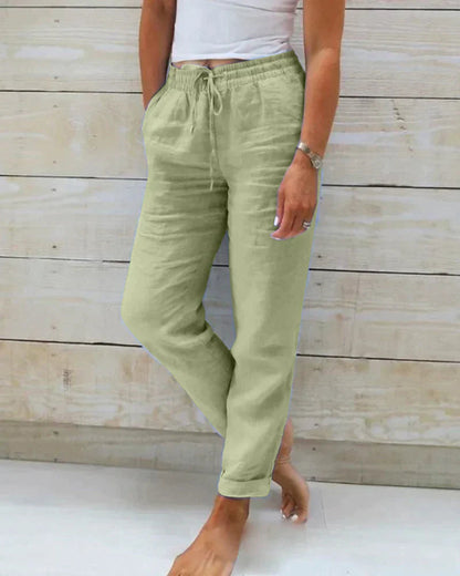 Stylish linen pants 0