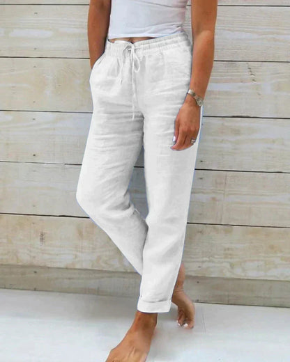 Stylish linen pants 3
